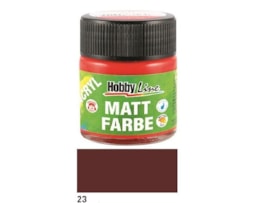 Acrílico Hobby Line Matt, 50ml, 23- Castanho Fosco