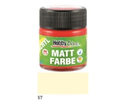 Acrílico Hobby Line Matt, 50ml, 57 - Creme