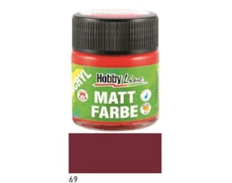 Acrílico Hobby Line Matt, 50ml, 69 - Bordeaux