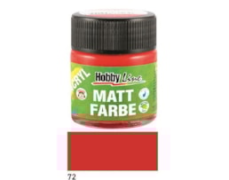 Acrílico Hobby Line Matt, 50ml, 72- Vermelho Escuro