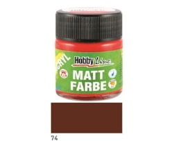 Acrílico Hobby Line Matt, 50ml, 74- Castanho Chocolate
