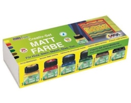 Acrílico Hobby Line Matt, Color Set c/ 6X20ml