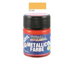 Acrílico Hobby Line Matálico, 50ml, 71- Ouro