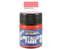 Acrílico Hobby Line Matálico, 50ml, 74- Rosé