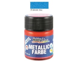 Acrílico Hobby Line Matálico, 50ml, 75- Azul