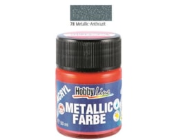 Acrílico Hobby Line Matálico, 50ml, 78- Antracite