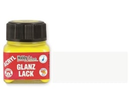 Acrílico Hobby Line , Esmalte, Brilho, 20ml, 01- Branco