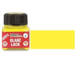 Acrílico Hobby Line,Esmalte,Brilho, 20ml,02-Amarelo Claro