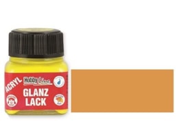 Acrílico Hobby Line , Esmalte, Brilho, 20ml, 03- Ocre