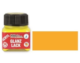 Acrílico Hobby Line,Esmalte,Brilho, 20ml, 04-Amarelo Escuro