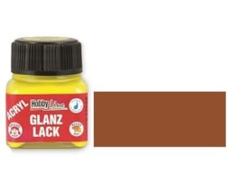 Acrílico Hobby Line,Esmalte,Brilho,20ml,10-Castanho Claro