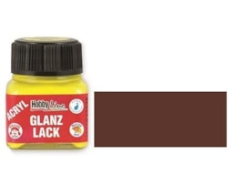 Acrílico Hobby Line,Esmalte,Brilho,20ml,11- Castanho Escuro