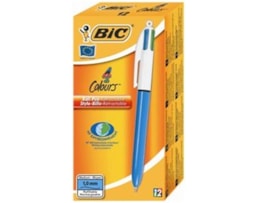 Esferográfica Bic 4 cores, médio