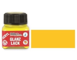 Acrílico Hobby Line , Esmalte, Brilho, 20ml, 30-Amarelo Ouro