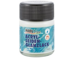 Verniz Acrílico Hobby Line, acetinado, 50ml
