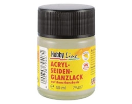 Verniz Hobby Line, Satin, sintético, base resina, 50ml