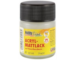 Verniz Hobby Line, Matt, sintético, base resina, 50ml