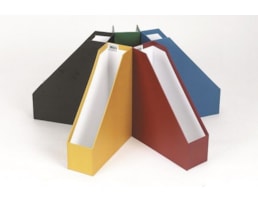 Classificador Porta Revistas Kruzeiro Office c/8 cms Laranja
