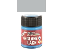 Acrílico Hobby Line , Esmalte, Brilho, 50ml, 16- Prata