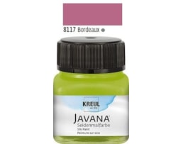 Tinta Javana p/seda, Frs. c/50 ml. Bordeaux