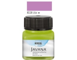 Tinta Javana p/seda, Frs. c/50 ml. Lilas