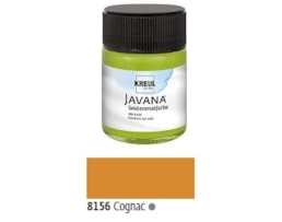 Tinta Javana p/seda, Frs. c/50 ml. Conhaque