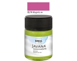 Tinta Javana p/seda, Frs. c/50 ml. Magenta