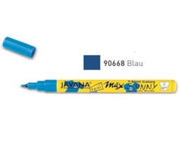 Marcador Textil Javana Sunny Fino, Azul