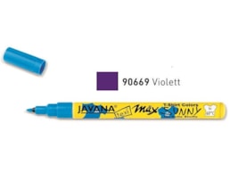 Marcador Textil Javana Sunny Fino, Violeta