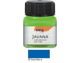 Tinta Javana tecidos claros, 20ml. 07-Azul Royal