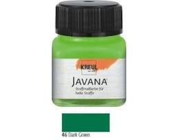 Tinta Javana tecidos claros, 20ml. 46-Verde Escuro