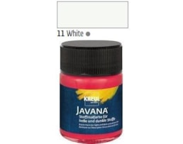 Tinta Javana tecidos claros, 50ml. 11-Branco