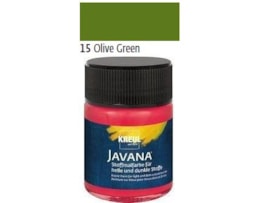 Tinta Javana tecidos claros, 50ml. 15-Verde Oliva
