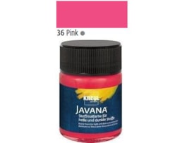 Tinta Javana tecidos claros, 50ml. 36-Rosa