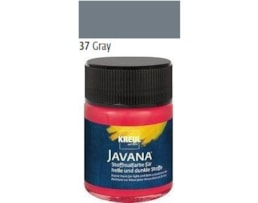 Tinta Javana tecidos claros, 50ml. 37-Cinza