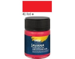 Tinta Javana tecidos claros, 50ml. 41-Vermelho