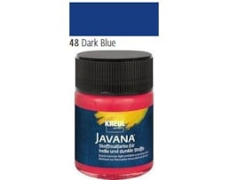 Tinta Javana tecidos claros, 50ml. 48-Azul Escuro