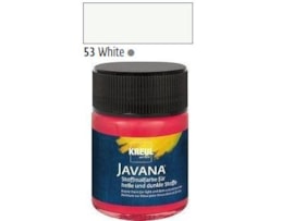 Tinta Javana tecidos, 50ml. 53-Branco