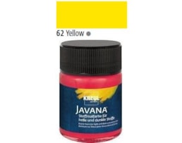 Tinta Javana tecidos, 50ml. 62-Amarelo