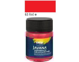 Tinta Javana tecidos, 50ml. 63-Encarnado