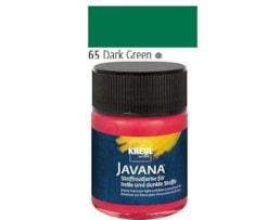 Tinta Javana tecidos, 50ml. 65-Verde Escuro
