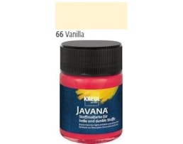 Tinta Javana tecidos, 50ml. 66-Baunilha