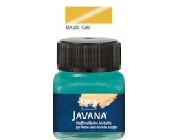 Tinta Javana, Textil, metálico, 20ml, 17-Ouro