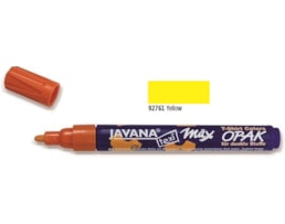 Marcador JAVANA Textil, opaco, 2-4mm, Amarelo