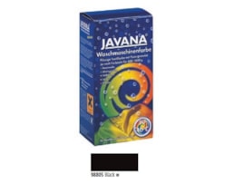 Corante JAVANA p textil (Máq. Lavar) 150 ml, Preto