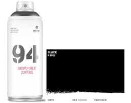 Tinta Spray MTN 94, 400 ml, R9011, Preto