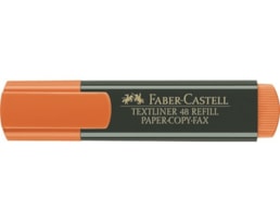 Marcador Faber-Castell Fluorescente Ref.48  Laranja