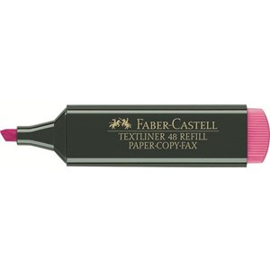 Marcador Faber-Castell Fluorescente Ref.48 Rosa