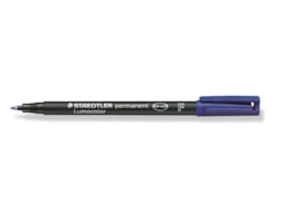 Marcador Staedtler Acetato Lumocolor 318-3 Fino Azul