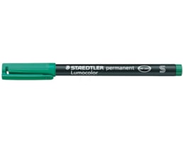 Marcador Staedtler Acetato Lumocolor 313 Superfino Verde